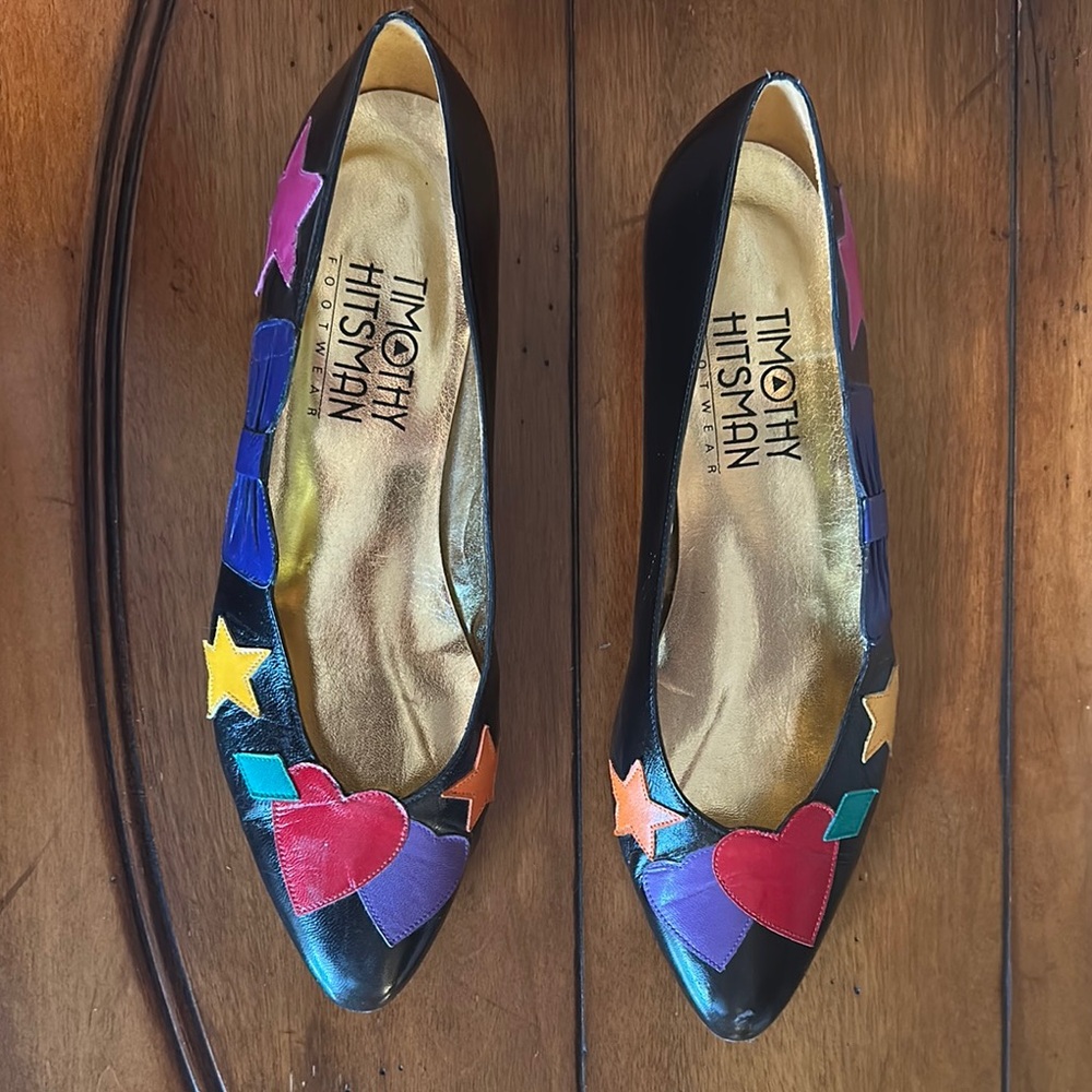 Timothy Hitsman Black Flats with Timeless Elegance